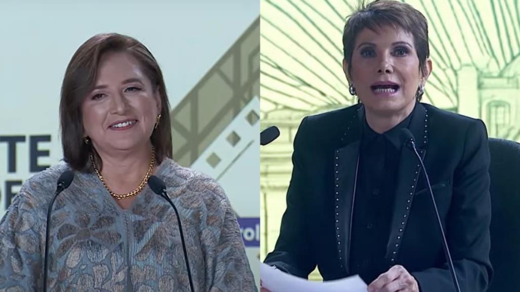 ¡Que la regañan! Así fue como moderadora reprendió a Gálvez durante debate