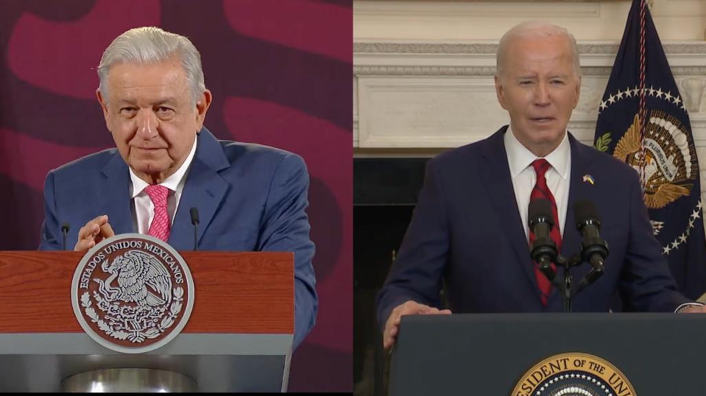 AMLO y Biden discuten migración en llamada