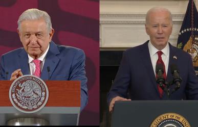 AMLO y Biden discuten migración en llamada