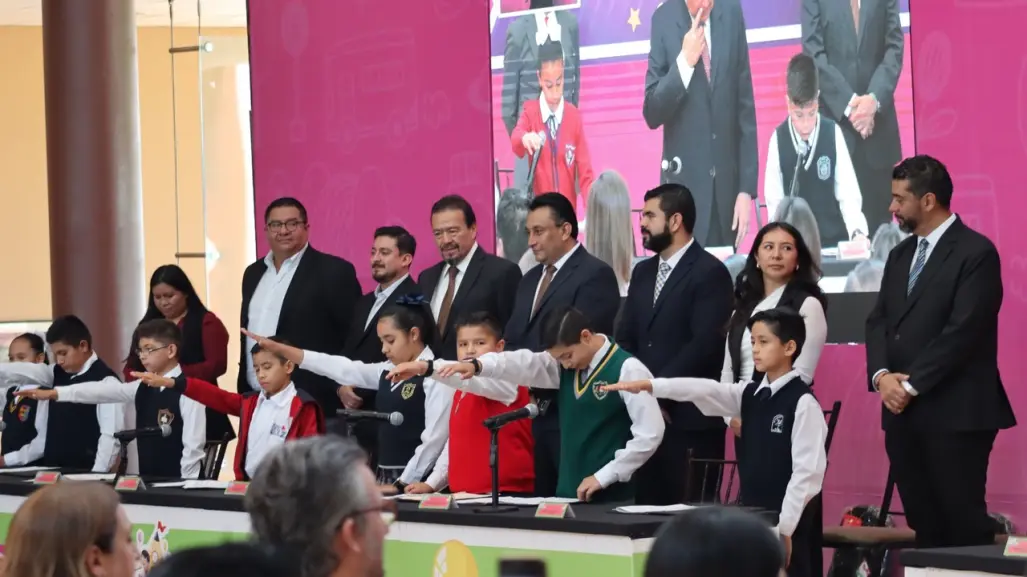 Sesiona Cabildo Infantil 2024 del Ayuntamiento de Saltillo