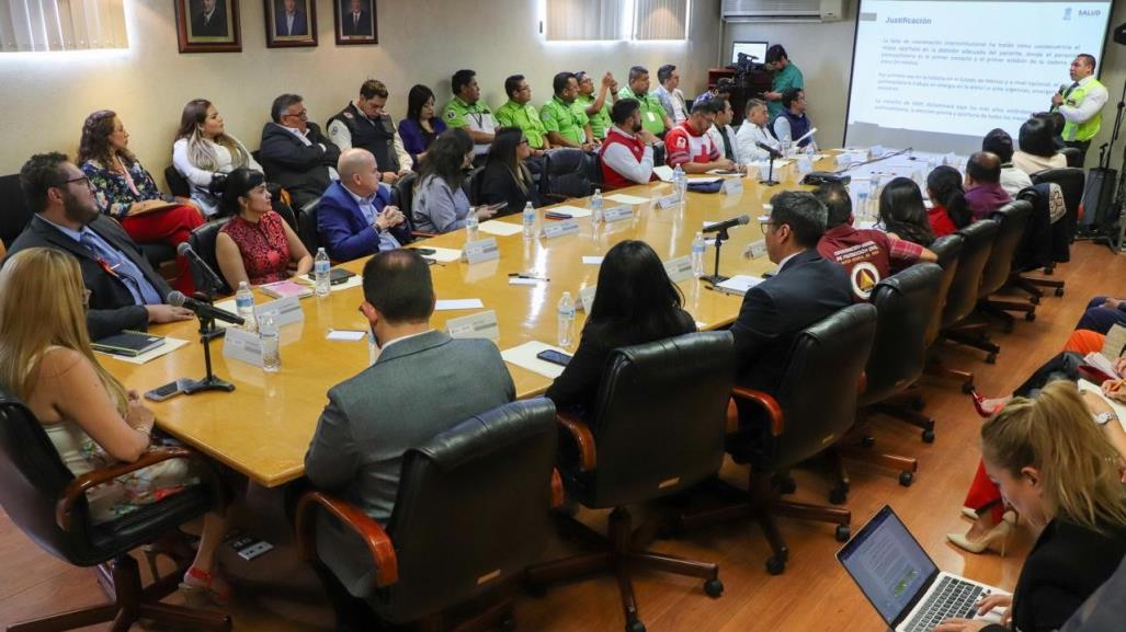 Activan Red Prehospitalaria en Edomex para atender emergencias