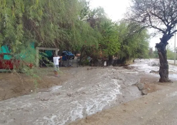 Lluvia y granizo sorprenden a Jaumave