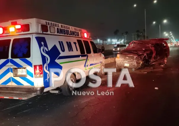 Choque deja un herido de gravedad en carretera a Laredo