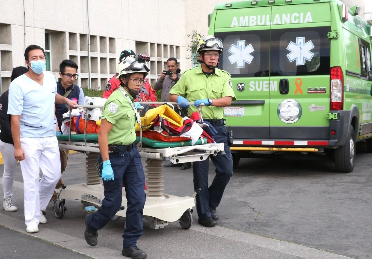 Grupo de Rescate Aéreo “Relámpagos” realiza puente aéreo para agilizar el traslado de los pacientes. Imagen: GEM