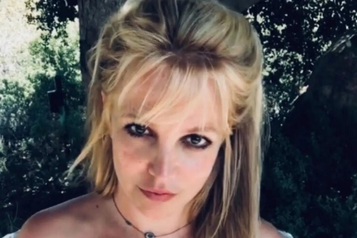 Britney Spears en un bosque Foto: Instagram @britneyspears