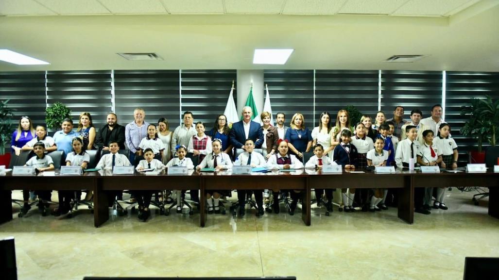 Sesiona Cabildo Infantil de Torreón y realizan propuestas de medio ambiente