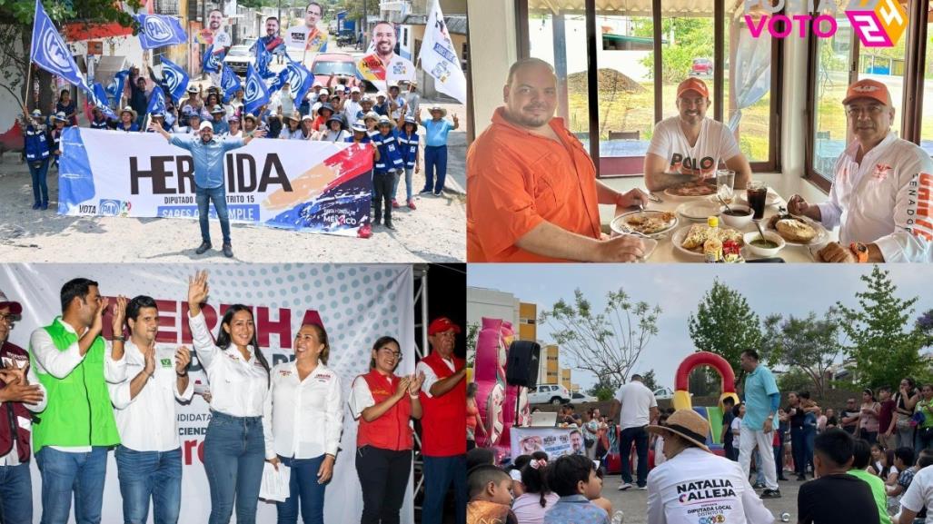 Iniciaron campañas candidatos a diputados locales en Veracruz