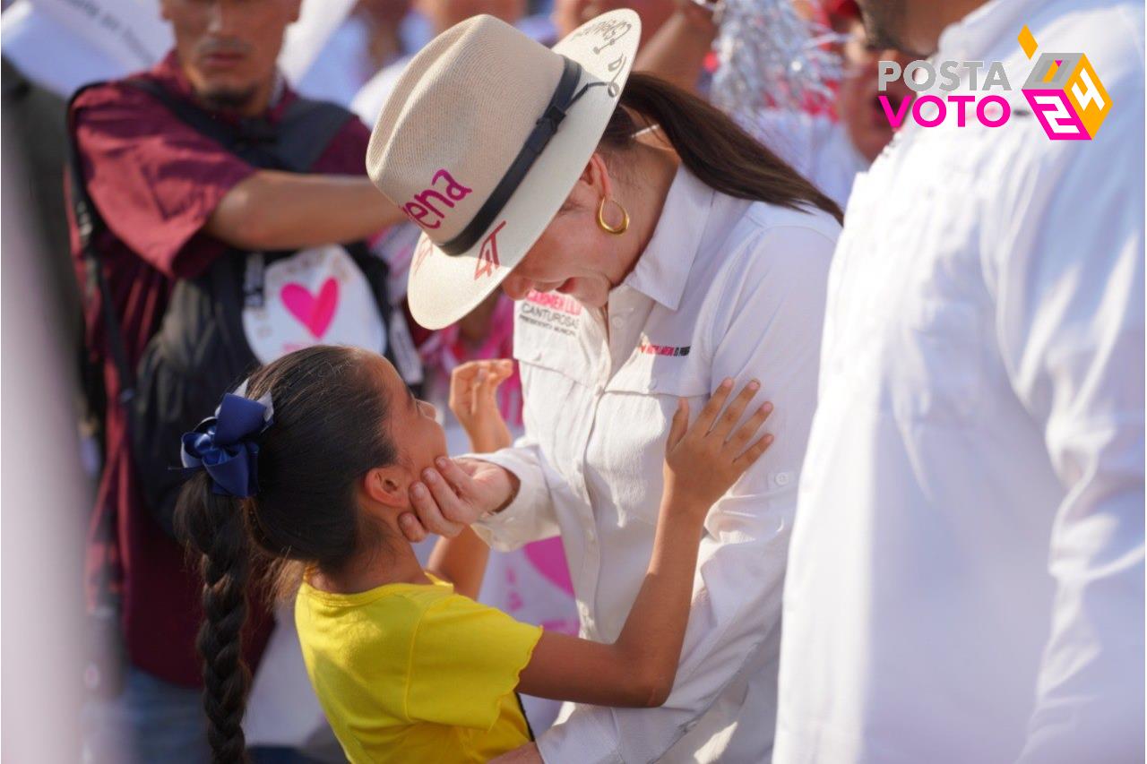 Carmen Lilia Canturosas promete más prosperidad para la niñez de Nuevo Laredo