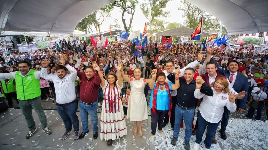 Sheinbaum refuerza compromiso con los niños y niñas desde Milpa Alta