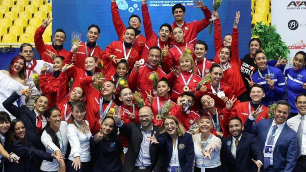 ¡Oro para el estado! Coahuila, potencia continental en gimnasia aeróbica