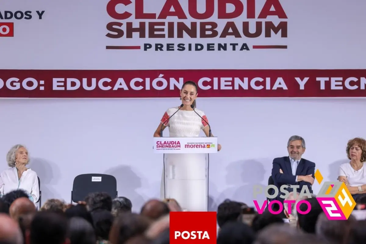 Claudia Sheinbaum, aspirante presidencial por Sigamos Haciendo Historia, asegura que es necesaria la libertad en el área de investigación. Foto: Equipo de campaña