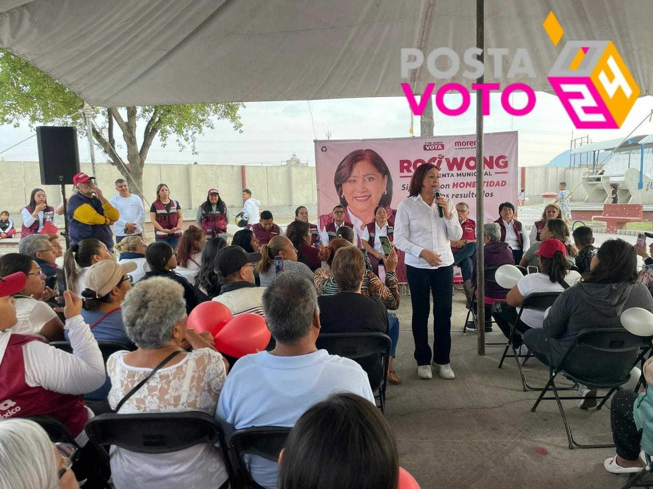 Se compromete Rosi Wong a reforzar programas sociales en Tecámac
