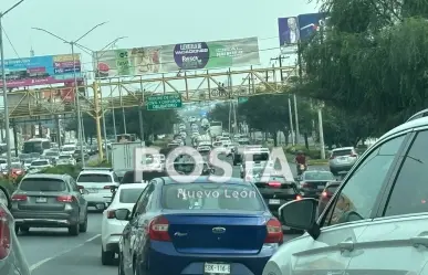 Cierra Carretera Nacional mes de abril como un gran estacionamiento