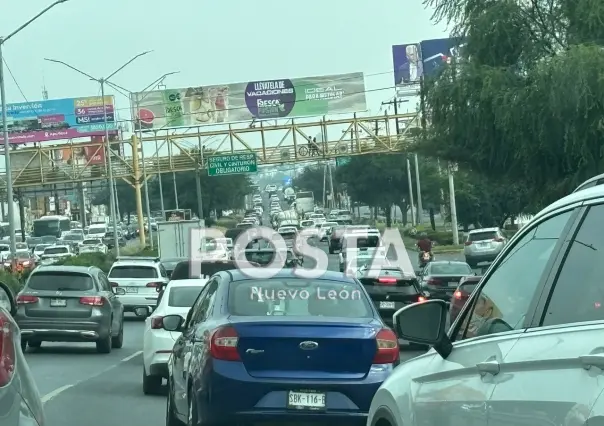 Cierra Carretera Nacional mes de abril como un gran estacionamiento