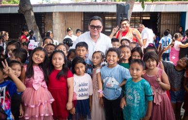 Festejan el Día de las Infancias en escuela del sur de Mérida