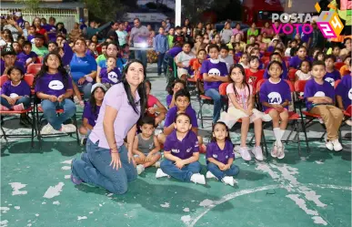 Yahleel Abdala celebra el Día del Niño en Nuevo Laredo