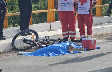 Trabajador de la Secretaría de Salud, el ciclista muerto al ser arrollado