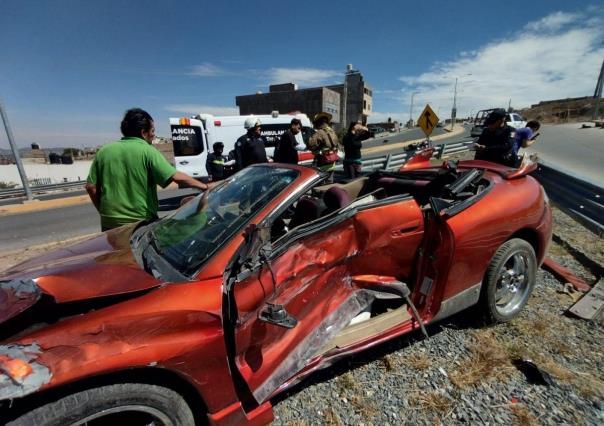 Accidente vial deja cuatro lesionados en Zacatecas