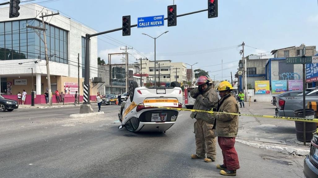 Caótica mañana de incendios y accidentes en Tampico