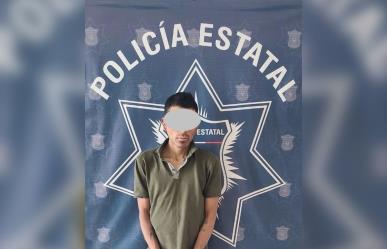 Trabajador asegura ladrón que intentó robarle y lo entrega a la Policía Estatal