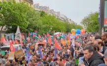 Manifestaciones en el mundo por el Día Internacional del Trabajo
