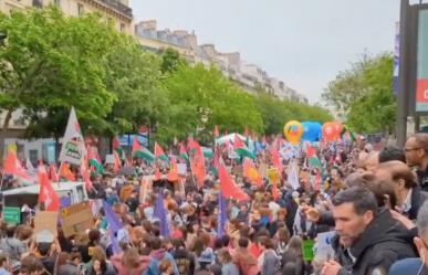 Manifestaciones en el mundo por el Día Internacional del Trabajo