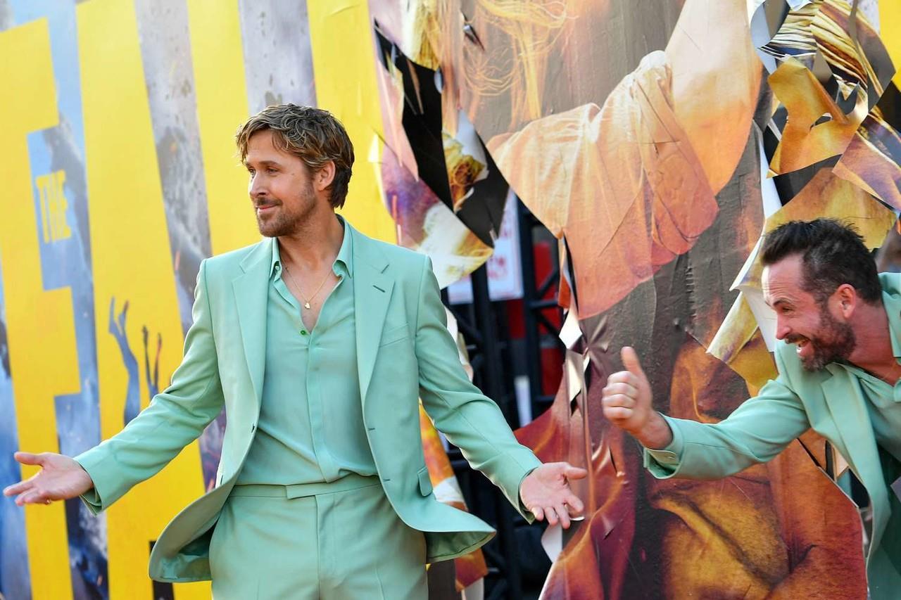 Ryan Gosling en premier de The Fall Guty POSTA presente / Foto: Especial