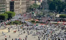 Conmemoran el CXXXIV aniversario del Día del Trabajo con marchas en la CDMX