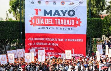 Celebran 138 años de lucha por los derechos laborales en Tlalnepantla