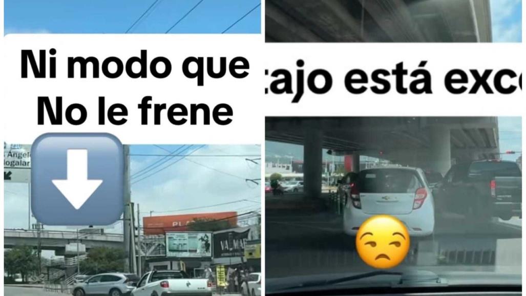 Burregios al Volante: cuenta de Tiktok expone falta de cultura vial en Monterrey