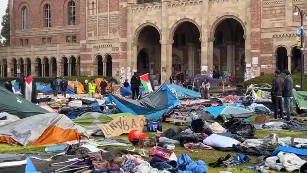 Arrestan a más de 2 mil personas por protestas propalestinas en Estados Unidos