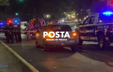 Balacera en Tlalnepantla deja un conductor con un tiro en la cabeza (VIDEO)