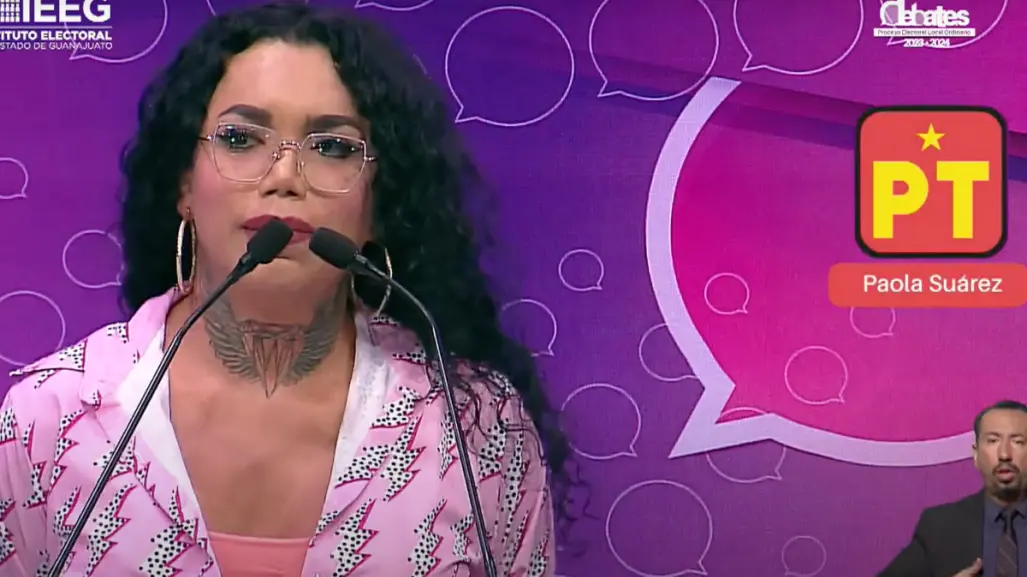 Critican a Paola Suárez por sus respuestas en el primer debate de León