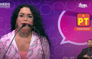 Critican a Paola Suárez por sus respuestas en el primer debate de León