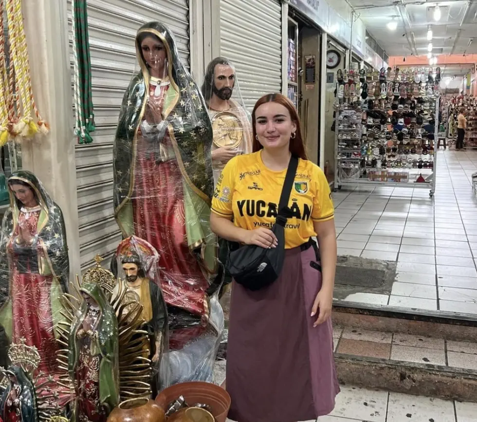 Durante su visita a Yucatán, la tiktoker española Eme de Amores aprovechó la plataforma para mostrar las maravillas del estado y sus experiencias durante su estadía.- Foto de Instagram