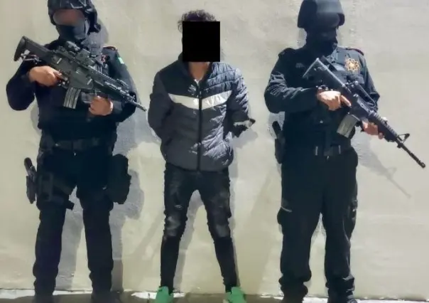 Arrestan a criminal que usaba ropa de la policía federal en Galeana