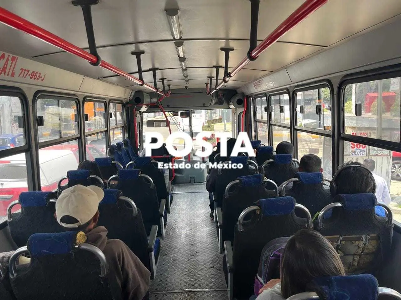 Descubren caso de acoso sexual en autobús de Toluca gracias a cámaras de videovigilancia. Imagen: POSTA