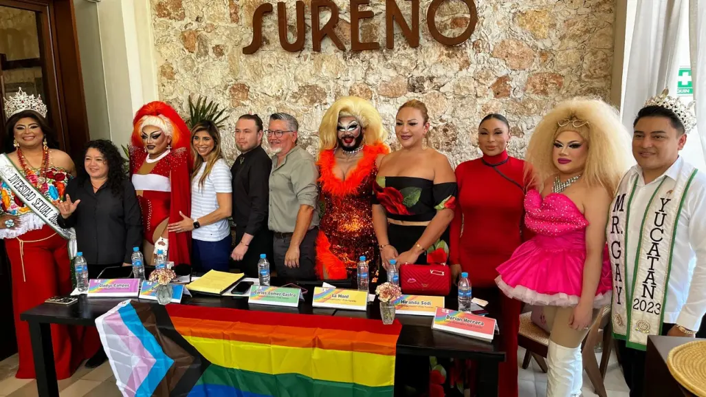 Revelan fecha de la Marcha de la Diversidad Sexual Yucatán 2024