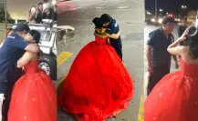 Quinceañera abandona recorrido en limusina para visitar a su papá en Torreón