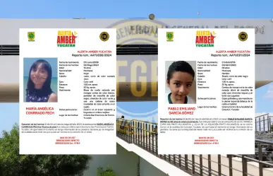 Alerta Amber: Buscan a dos menores desaparecidos en Celestún y Tizimín