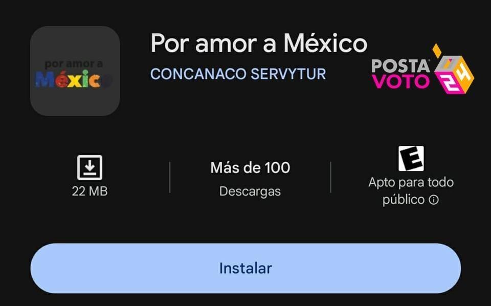 Por amor a México aplicación digital: conoce las propuestas de los candidatos