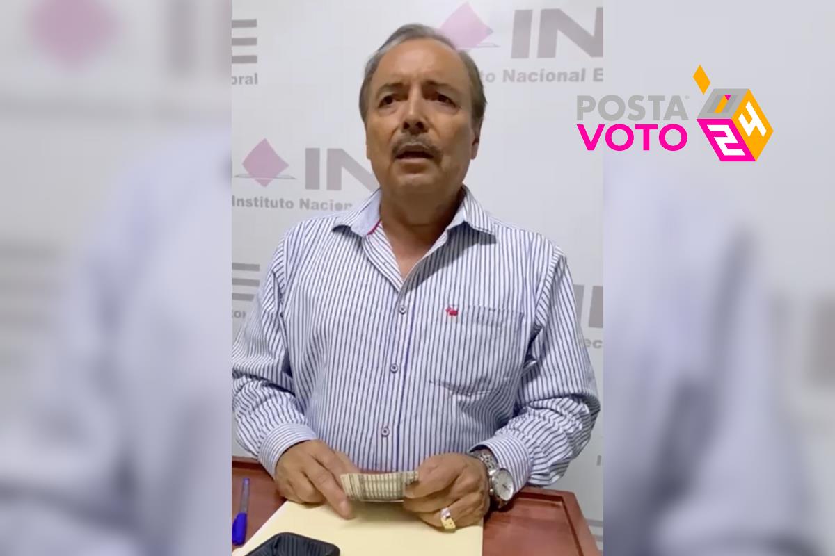 José de Jesús Arredondo Cortez, vocal ejecutivo del Registro Federal de Electores. Foto: Perla Reséndez