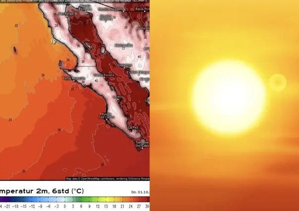 Advertencia: intensa ola de calor en BCS y el Noroeste generará hasta 45°C