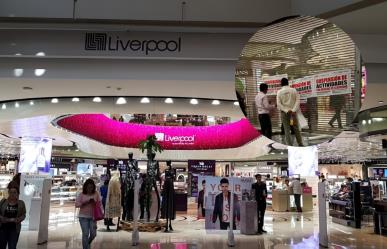 #VIDEO: Cierran Liverpool Perisur con personal y clientes adentro