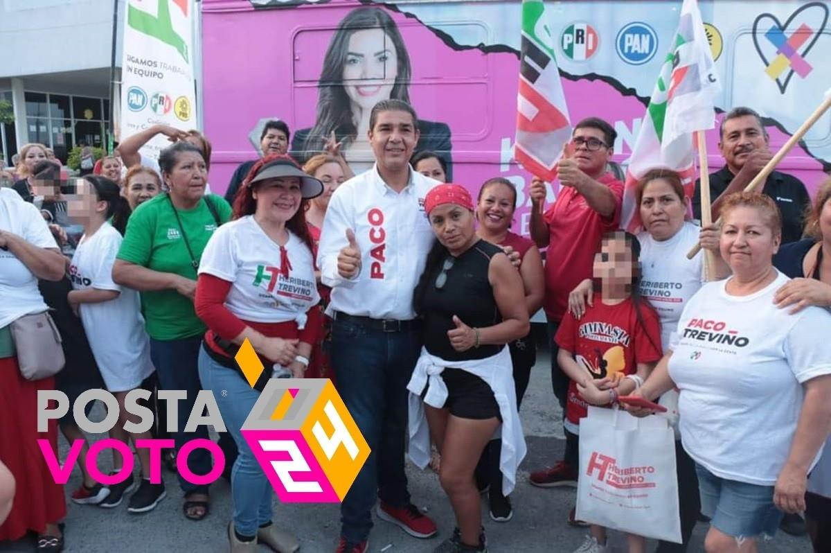 Ofrece Francisco Treviño más seguridad, obra pública y mejores servicios público