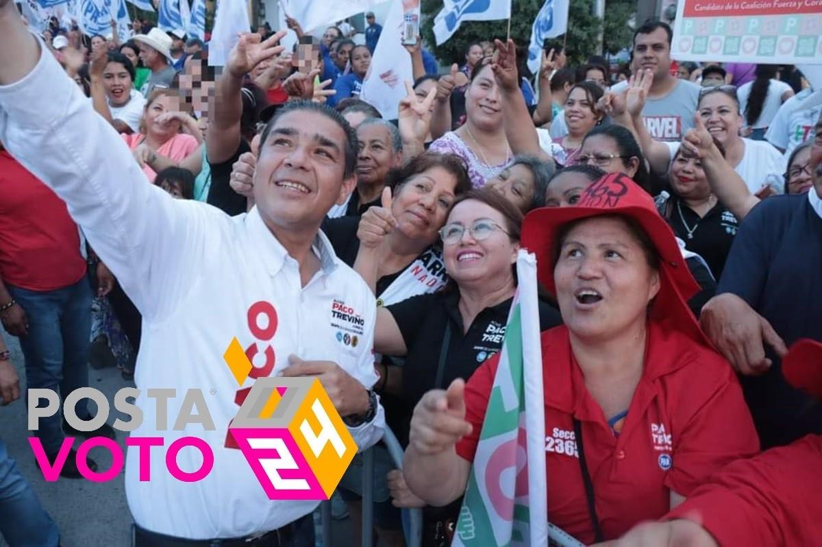 Ofrece Francisco Treviño más seguridad, obra pública y mejores servicios público