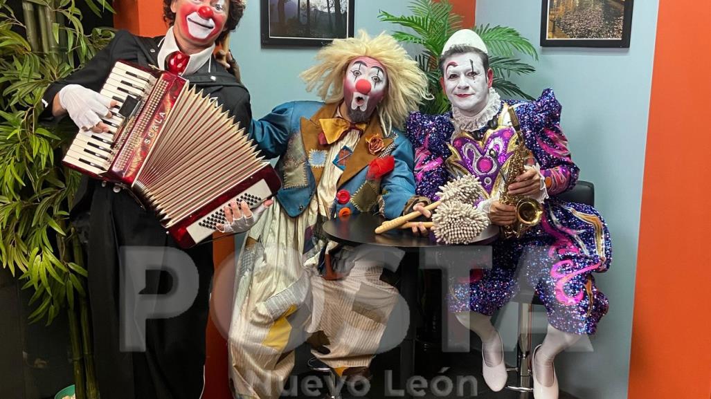 Les Clowns se dicen listos para su espectáculo en Monterrey (VIDEO)