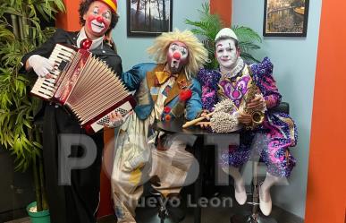 Les Clowns se dicen listos para su espectáculo en Monterrey (VIDEO)