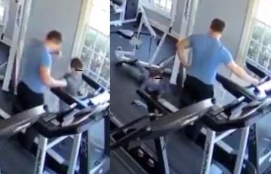 Obliga hombre a su hijo de 6 años a correr en caminadora y muere (VIDEO)