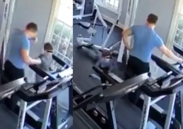 Obliga hombre a su hijo de 6 años a correr en caminadora y muere (VIDEO)